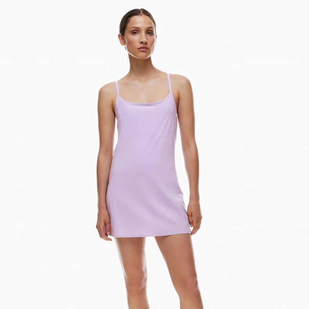 Aritzia TnaMOVE Spin Dress Lavender Size Medium TnAction